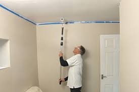 how to paint a ceiling harris
