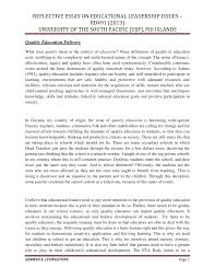 pdf reflective essay on educational leadership pdf reflective essay on educational leadership