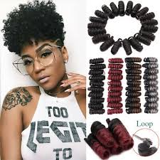 Its an african american hairstyle became popular in 2000's. Bounce Crochet Short Twist Braids Hair Extension Curly Wand Jumpy Wand Spring Uk 8 40 Picclick Uk