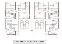 villa be 4 pièces jumelée bacid
