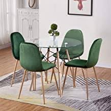 Look no further, just replace the chairs with benches. Amazon Co Uk Dining Room Sets Green Dining Room Sets Dining Room Furniture Home Kitchen