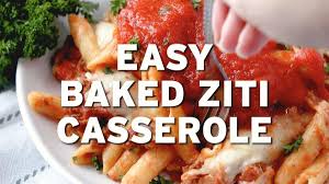 the best baked ziti video the