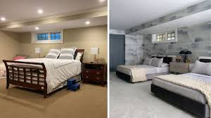 Basement Bedroom Before And After Ideas