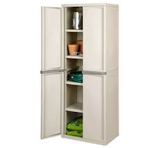 4 shelf utility storage cabinet putty