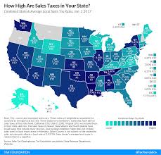 State And Local Sales Tax Rates In 2017 Tax Foundation