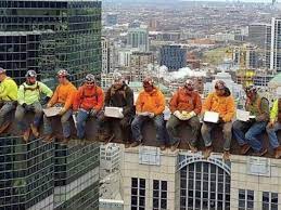 chicago iron workers recreate lunch