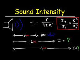 Sound Intensity Physics Problems