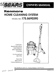 kenmore 175 869039 owner s manual pdf