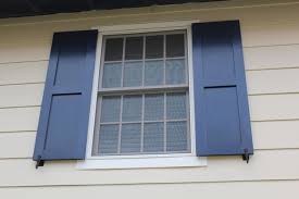 diy working exterior shutters for
