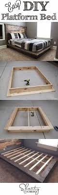 17 Easy To Build DIY Platform Beds Perfect For Any Home Diy