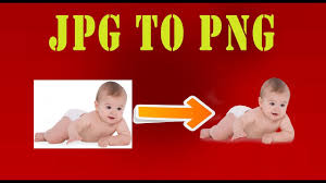 how to convert jpg to png image with