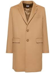 Callen Mid Length Wool Blend Coat