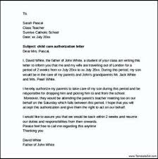 Application letter for a job as a care mother here are useful ideas that will help you to easily write a job application letter. 9 Child Care Authorization Letter Examples Pdf Examples