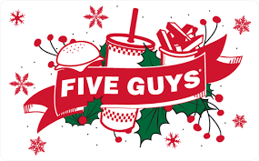 five guys england street cheeseburger