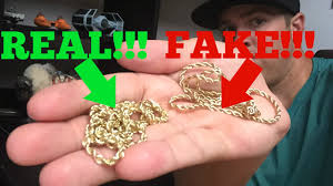 how to spot fake gold you