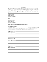 Support your facts with some evidence, if you have any and also include a copy of it with the letter. Letter To Landlord Responding To Alleged Lease Violations