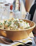 How do you make Martha Stewart potato salad?