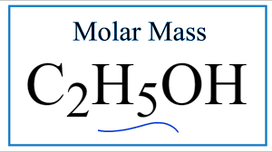 molar m molecular weight of c2h5oh