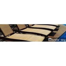 we can replace slings on outdoor chairs