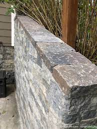 Airstone Faux Stones On Concrete Wall