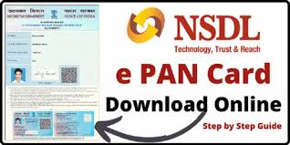 nsdl ekyc pan card center id pword