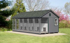 commercial 12x22 dog kennel the dog