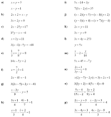 Math Exercises Math Problems Systems