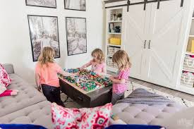 Play is how they learn, experiment, and observe the world. Modern Farmhouse Basement Play Tv Room Makeover The Diy Mommy