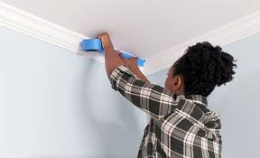 how to paint a ceiling the