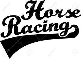 Horse Racing Retro Word