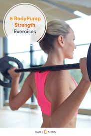 5 bodypump strength training exercises
