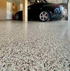 garage floor paint vs epoxy concrete