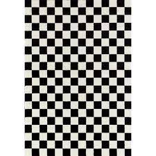 polypropylene area rug 1909 black 8x10