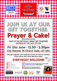 Invitation The Great Get Together Leicestershire Cares