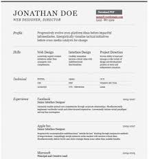 Amazing Collection Of Free Cv Resume Templates