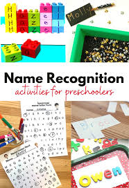 name recognition activities for