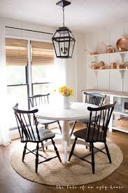 Our Freshly Painted Dining Chairs Our