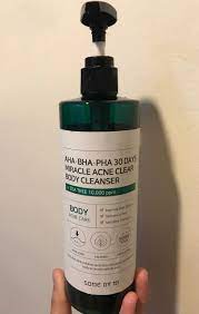 aha bha pha body acne cleanser