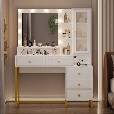 afuhokles large makeup vanity with