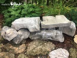 Lightweight Concrete Faux Rock Made
