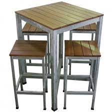 Commercial Outdoor Bar Table And Bar
