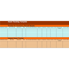Manage Asset Inventory With This Excel Asset Tracking Template