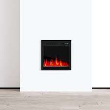 20 Electric Fireplace Heater Black