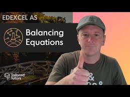 Balancing Equations A Level Chemistry