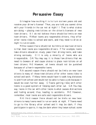 Beth Wilcox s Northern Learning Centre Blog  Persuasive Essay Format Pinterest