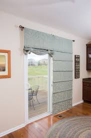 While having big windows and sliding glass doors inside your home can feel like a luxury, dressing them can be a hassle. Versatile Sliding Glass Door Curtain It S A Shade And Curtain All In One Installs On Sliding Glass Door Window Glass Door Curtains Sliding Glass Door Curtains