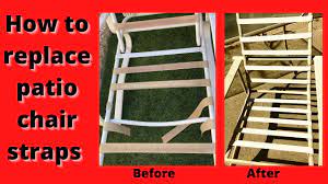 Replace Broken Patio Chair Straps