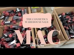 mac lipsticks at the cosmetics