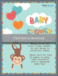 12 office baby shower invitation