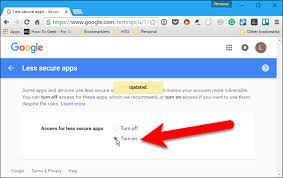 Get a trick to enable or allow less secure apps in your gmail (google) account with 1 click. How To Add Your Gmail Account To Outlook Using Imap